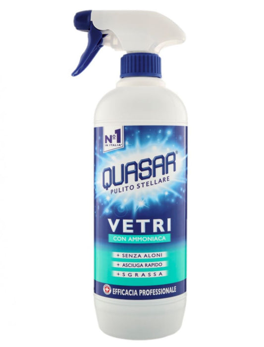Quasar Spray Vetri con Ammoniaca 650ml