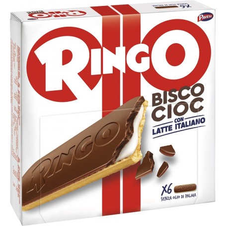 Biscotti Ringo Bisco Cioc Latte Gr 162