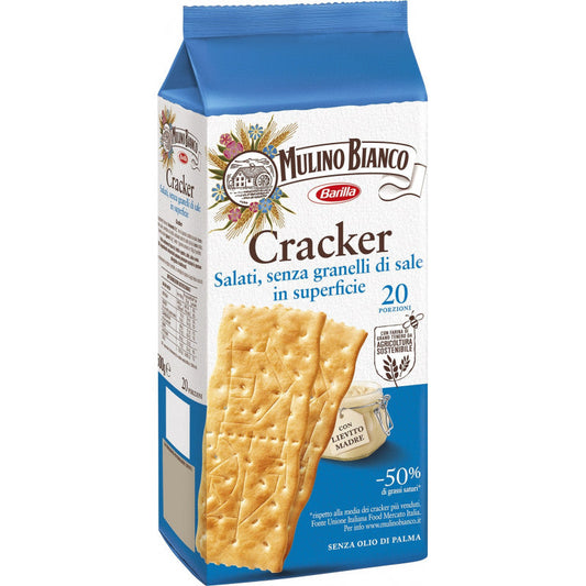 Crackers Mulino Bianco Non Salati - Gr 500